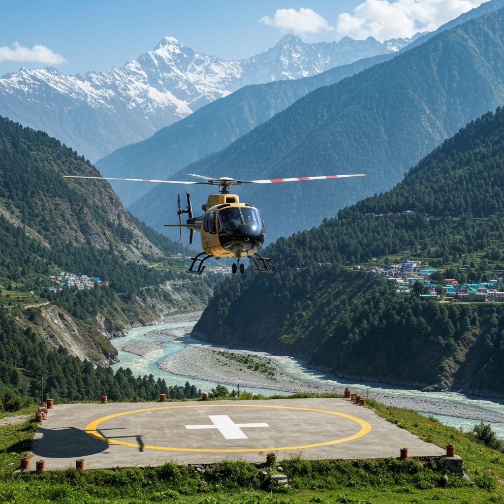 Do Dham Yatra by Helicopter